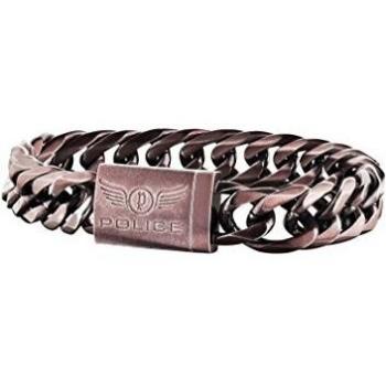Chaîne bracelet de police en acier inoxydable – version masculine S14AGT02B
