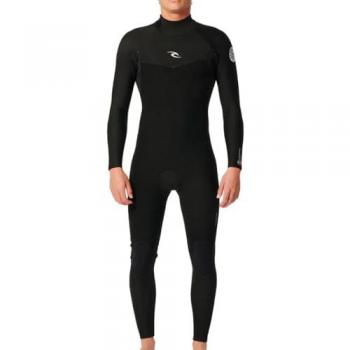 Fato de Surf Rip Curl Dawn Patrol 43GB Preto com Zíper Traseiro