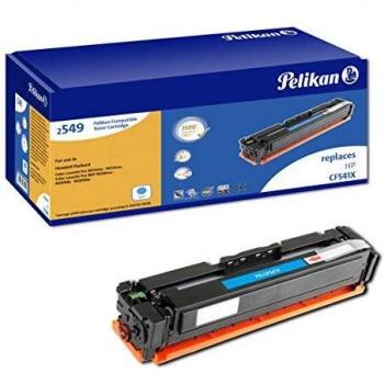 Pelikan Toner 12 000 Seiten – Ersatz für HP CF541X (C), geeignet für HP M254dw/M254nw, M280nw, M281fdn, M281fdw