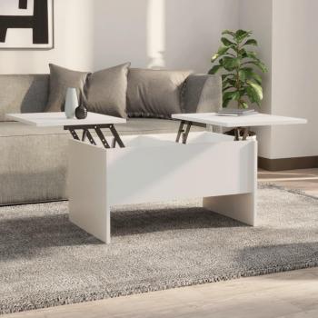 VidaXL Minimalist White Coffee Table 80x50x42.5 cm