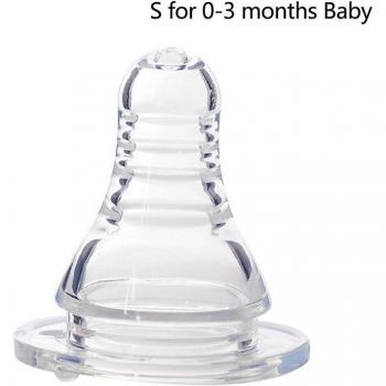 Substitut de Tétine en Silicone Doux pour Biberon Standard