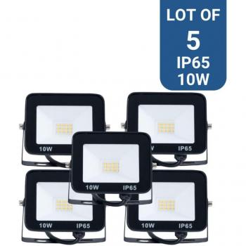 Set de 5 Proyectores LED 10W Barcelona para Exterior