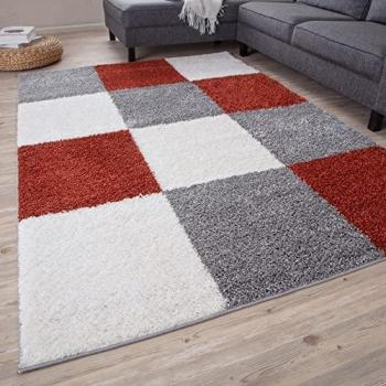 Myshaggy's Geometric Design Rug (Color: Terra and Brown, Size: 80 cm x Runner)