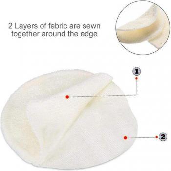 12Pcs Reusable Makeup Remover Cotton Pads