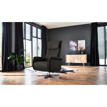 Relaxsessel mit hochwertigem Kaltschaum und Chromfuß