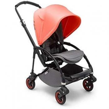 Coral‑Tinted Bee 5 Bugaboo Pushchair (Black)