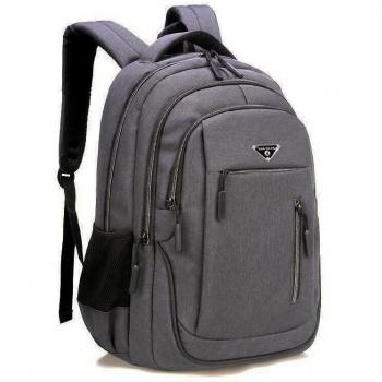 Teen College Student Multifunctional Backpack 15.6 Oxford Gray