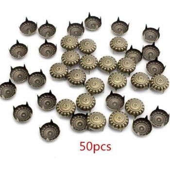 DIY Vintage Flower Rivets