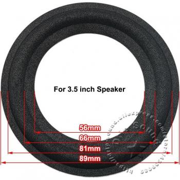 Multi-size 2-3.5 Speaker Surround Foam Replacement Kit