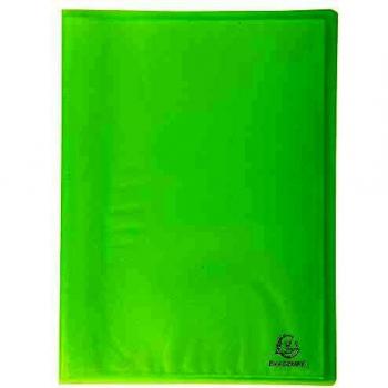 Ensemble de 12 pochettes documentaires A4 Chromaline vert EXACOMPTA