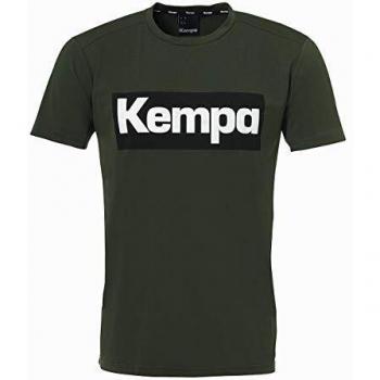 Kempa Green Shirt, Short Sleeve, Size S (Men)
