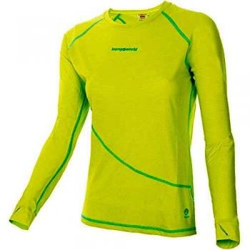 Damen-Active SEIRA Unterhemd – Limettengrün/Türkis/Blau – XS Größe