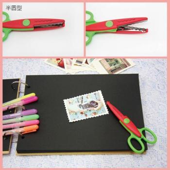 Tijeras de corte decorativo para diario y fotos