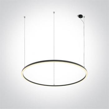 Lámpara de Techo ONE LIGHT 62156C/B/W LED 65W Negra