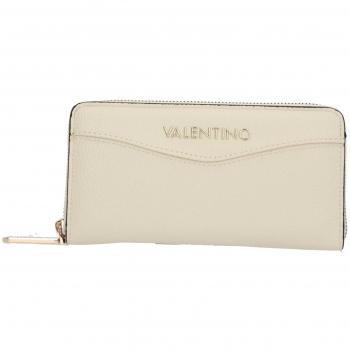 Valentino Portefeuille Crème Zip Around Whisky 232393