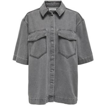 Jumbo Spijkerblouse voor Vrouwen – Only Sophie, Kortarmig