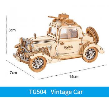 Ederfun Rolife Puzzle en Bois Tramcar Vintage TG504