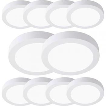 Pack de Plafones LED 20W Redondos