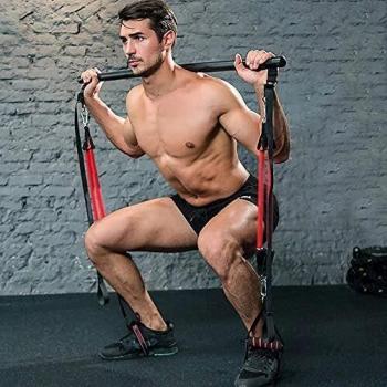 Pilates Exercise Bar with Foot Loop