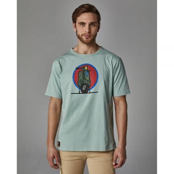 Camiseta con Serigrafía de Hombre Altona Dock