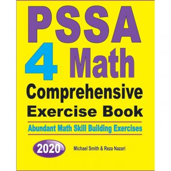 PSSA 4 Math Comprehensive Exercise Book: Abundant Math Skill Building Exercises