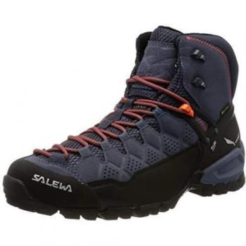 Botas Salewa Alp Trainer Mid GORE-TEX 46.5 Azul e Laranja