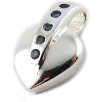 Blue Silver Pendant of Affection
