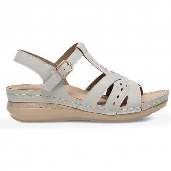 Damen Sandalen WYL0510-25 Grau von Clara Barson