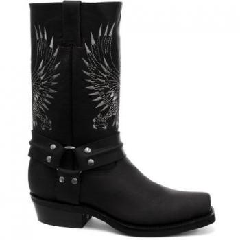 Grinders Men’s Cowboy Boots, Black – UK 11