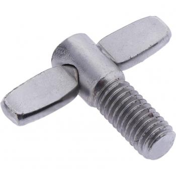 Zinc Alloy Wing Nut Screw for 6mm Cymbal Stand