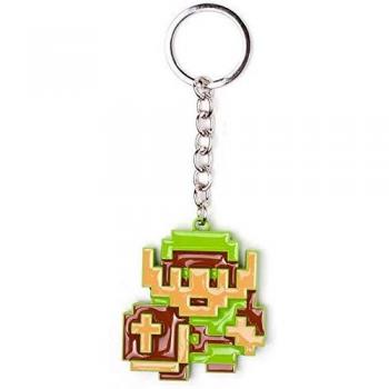 Link’s Quest 8‑bit Metal Keychain