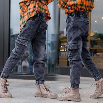 Pantalon en jean délavé mode enfant