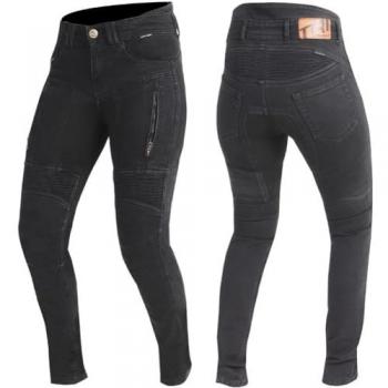 Trilobite Parado skinny jeans de moto noir taille 34 pour femmes