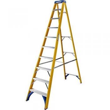 Werner S716 Fibreglass Stepladder 10 Tread