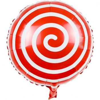 Globos de cumpleaños en forma de piruleta y molino de viento