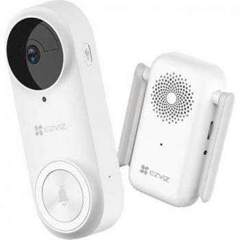 EZVIZ DB2 Pro Wireless Video Doorbell Camera Security Kit Wifi 1440P HD Vision Nocturne IP65 Étanchéité