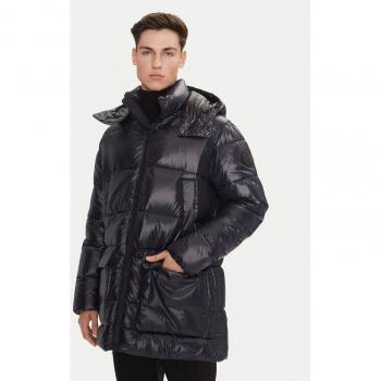 SAVE THE DUCK Herren Steppjacke blau Mikrofaser unifarben – Nachhaltig produziert, 3‑Layer‑Technologie