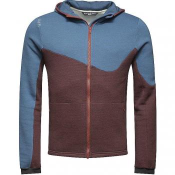 CHILLAZ Herren Fleecejacke Mounty 2.0 Hoodie Dunkelrot Größe M