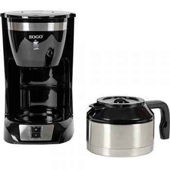 SOGO 10-Cup Black Coffee Maker with Warmer