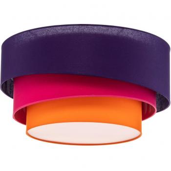 Euluna Trio Max Ceiling Shade Ø60 cm Violet/Pink/Orange