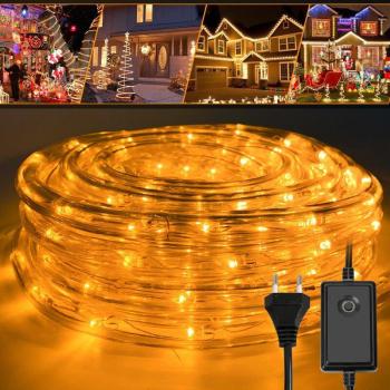 Luce a LED Hengda 20 m – Catena Decorativa Esterna, Impermeabile