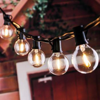 Décoration lumineuse vintage pour fête 30 pieds