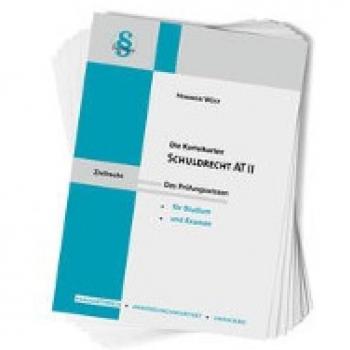Hemmer, Karl-Edmund: Karteikarten Schuldrecht AT II
