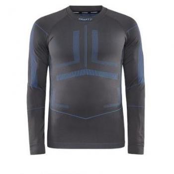 Maillot de compression CRAFT ACTIVE INTENSITY CN LS homme gris