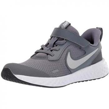 Nike Revolution 5 (PSV) – Chaussure de sport pour enfants, gris acier, EU31