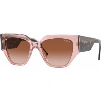 Women's Vogue Vo5409S Soft Pink Cat-Eye Sunglasses | Size 52