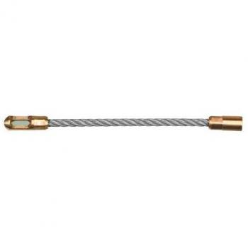 Sonda Nylon 4mm 15mt Nera Con terminali intercambiabili