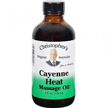 Muscle Relaxing Cayenne Massage Oil 4 oz