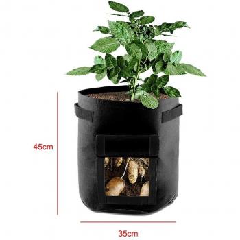 Garten Filztasche für Kartoffeln, 5/10 Gallonen
