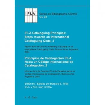 Vitalsource Technologies, Inc. Ifla Cataloguing Principles: Steps Towards An International Cataloguing
